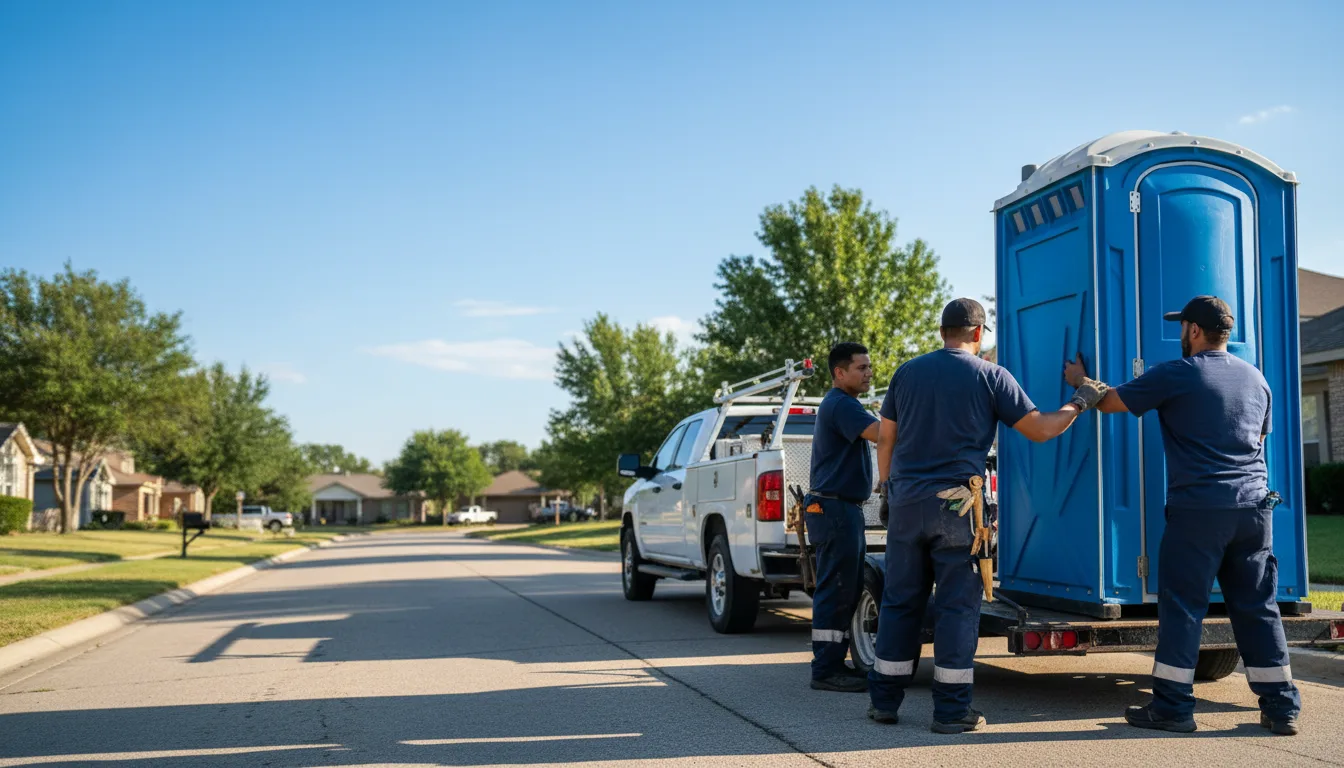 Portable Toilet Rental in Tyler, TX near me